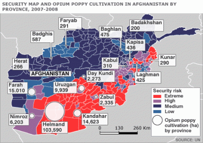 afghanistan_map__security_by_district_and_opium_poppy_cultivation_by_province_2007__2008_400 afghanistan_map__security_by_district_and_opium_poppy_cultivation_by_province_2007__2008_400