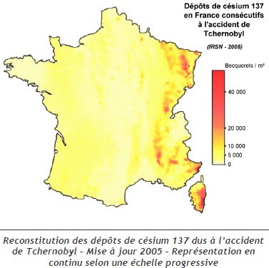 cernobyl_atmospheric_transfert_to_eu_french_2005_study