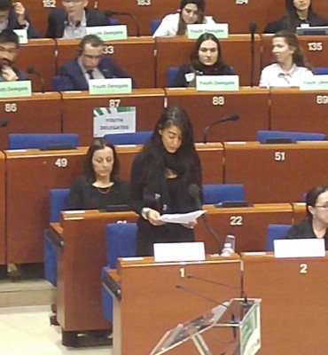 clrae_rapporteur_elmrini_in_plenary_nearest__eurofora_400 clrae_rapporteur_elmrini_in_plenary_nearest__eurofora_400