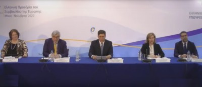 coe_2020_greek_presidency_european_affairs_minister_varvitsiotis_videospeech_with_ambassadors_prof._perrakis_mfa_video_eurofora_screenshot_400