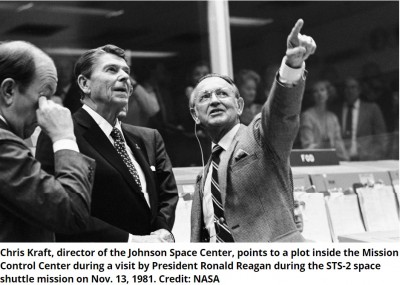 nasas_chris_kraft__president_reagan_400