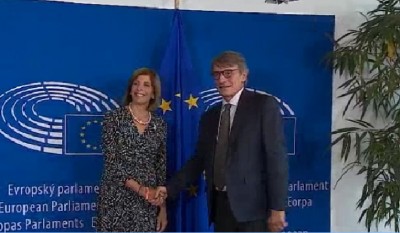 new_eu_health_commissioner_kyrakides_with_eu_parliament_president_sassoli_ep__eurofora_screenshot_400