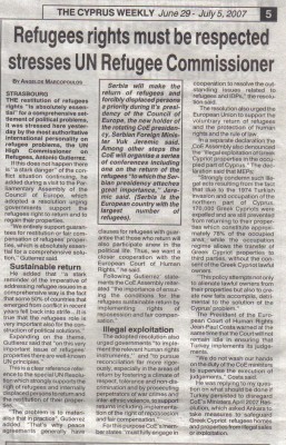 tcw_29.6.07_intw_u.n._high_commissioner_refugees_f.prime_minister_a.gutierez_echr_president_costa_coe_chair_f.minister_serbia_coe_resolution__declaration_cut__modifief_by_eds_400