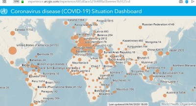 virus_world_map_who_4.4.2020_whoeurofora_screenshot_400
